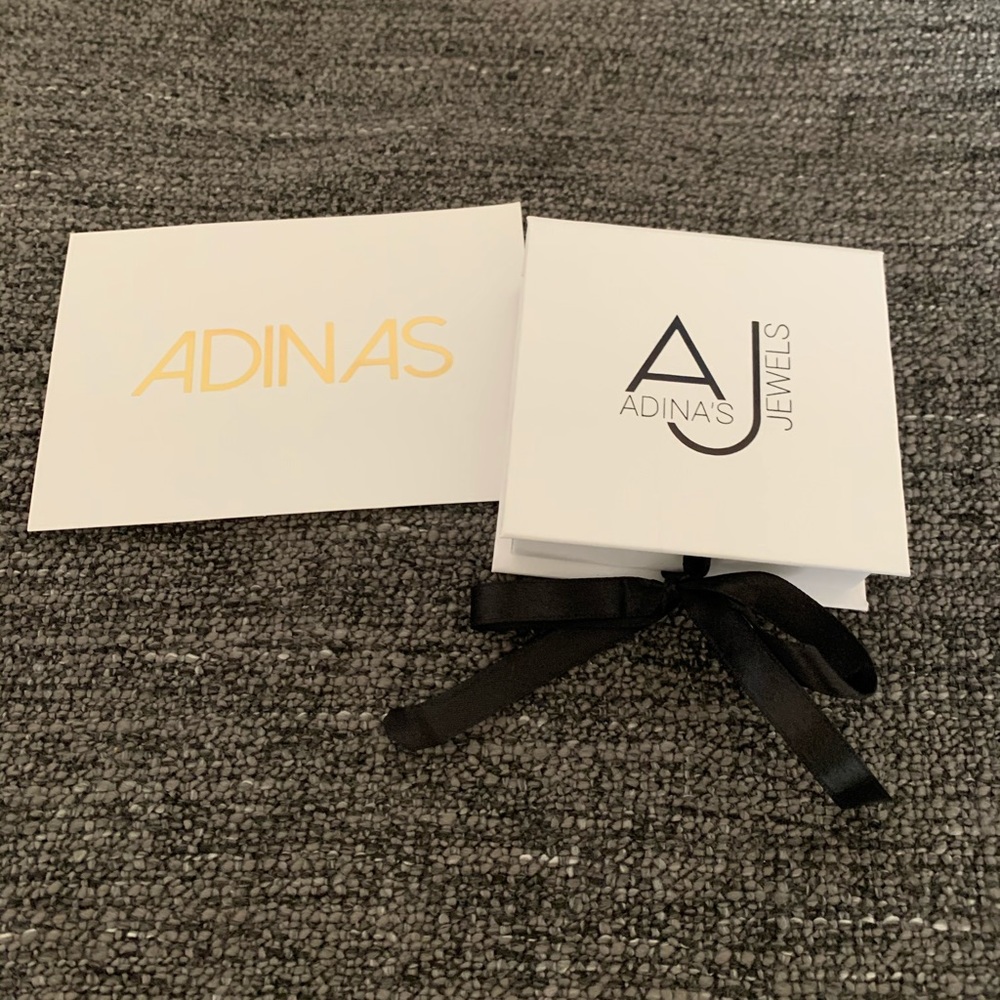 Adina's pearl stud earrings